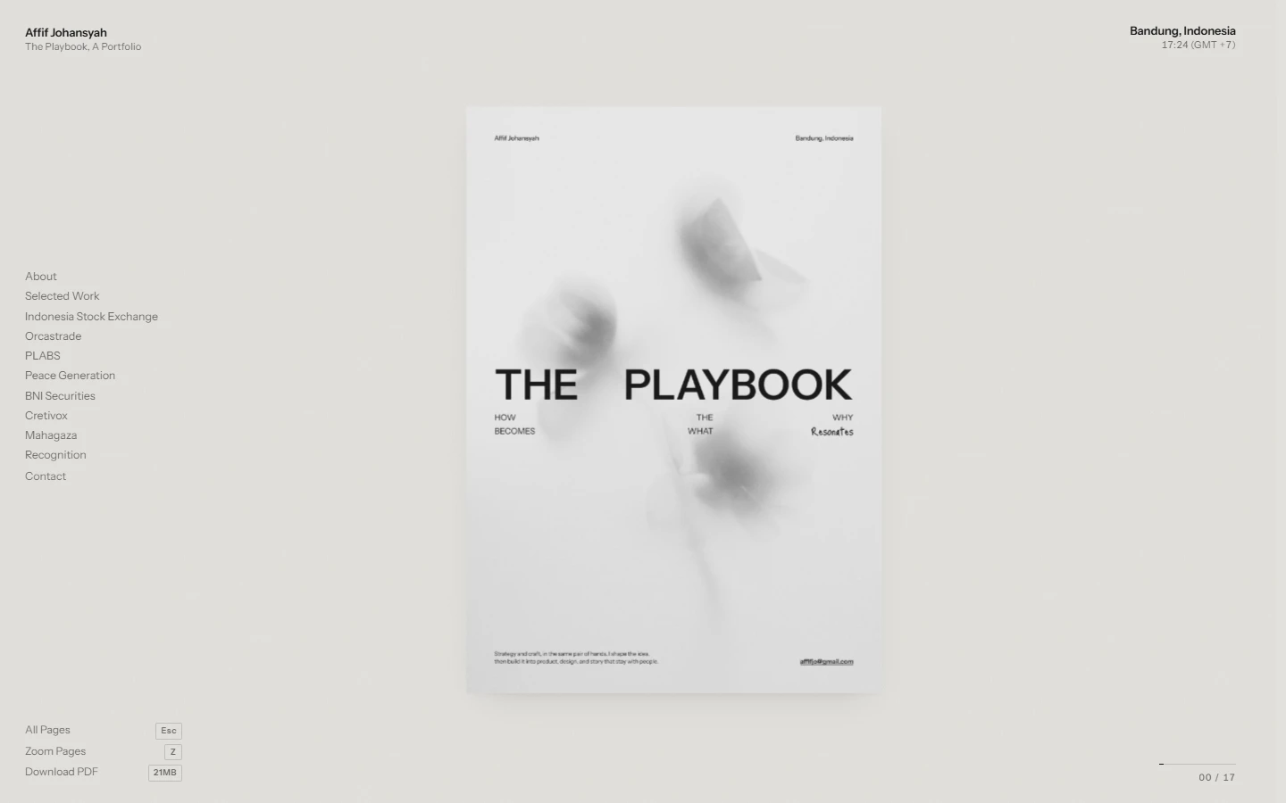 The Playbook arrives closed, then opens itself.